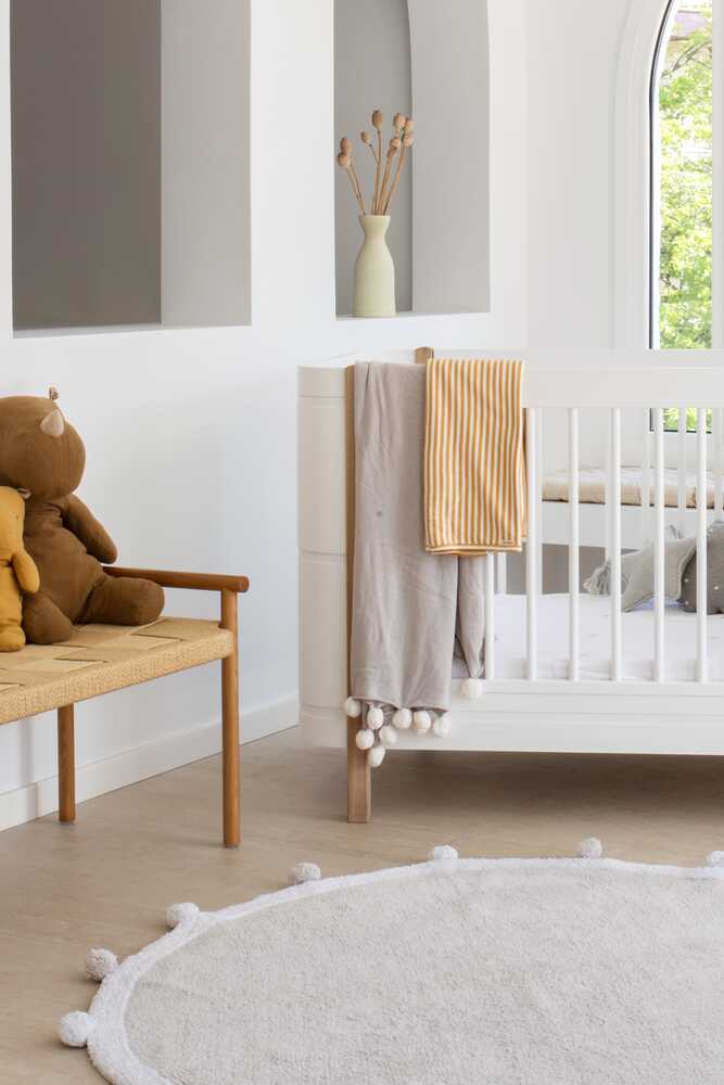 BABY BLANKET BUBBLY LIGHT GREY - Image 4