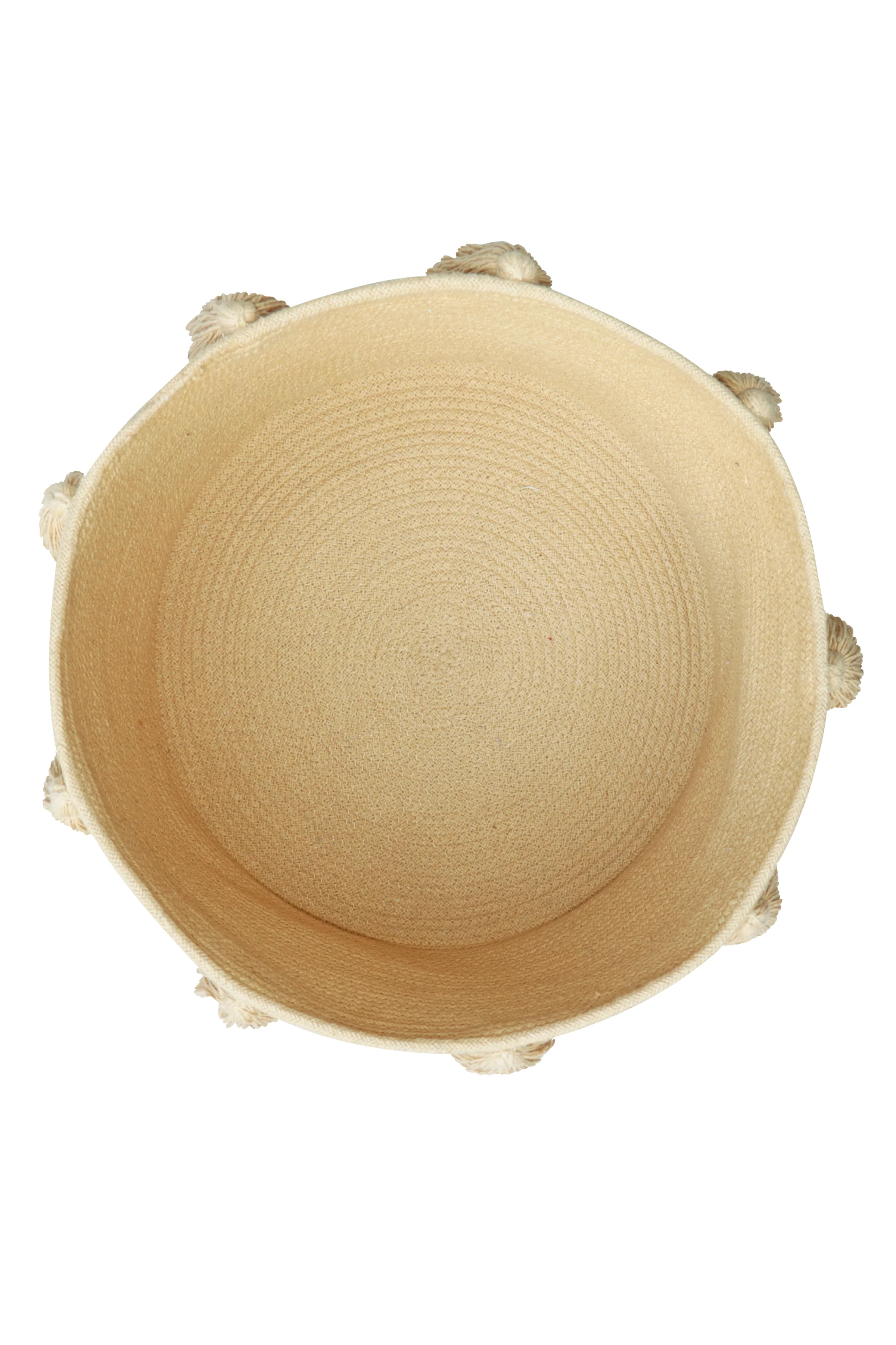 BASKET NEW TASSELS HONEY - Image 3