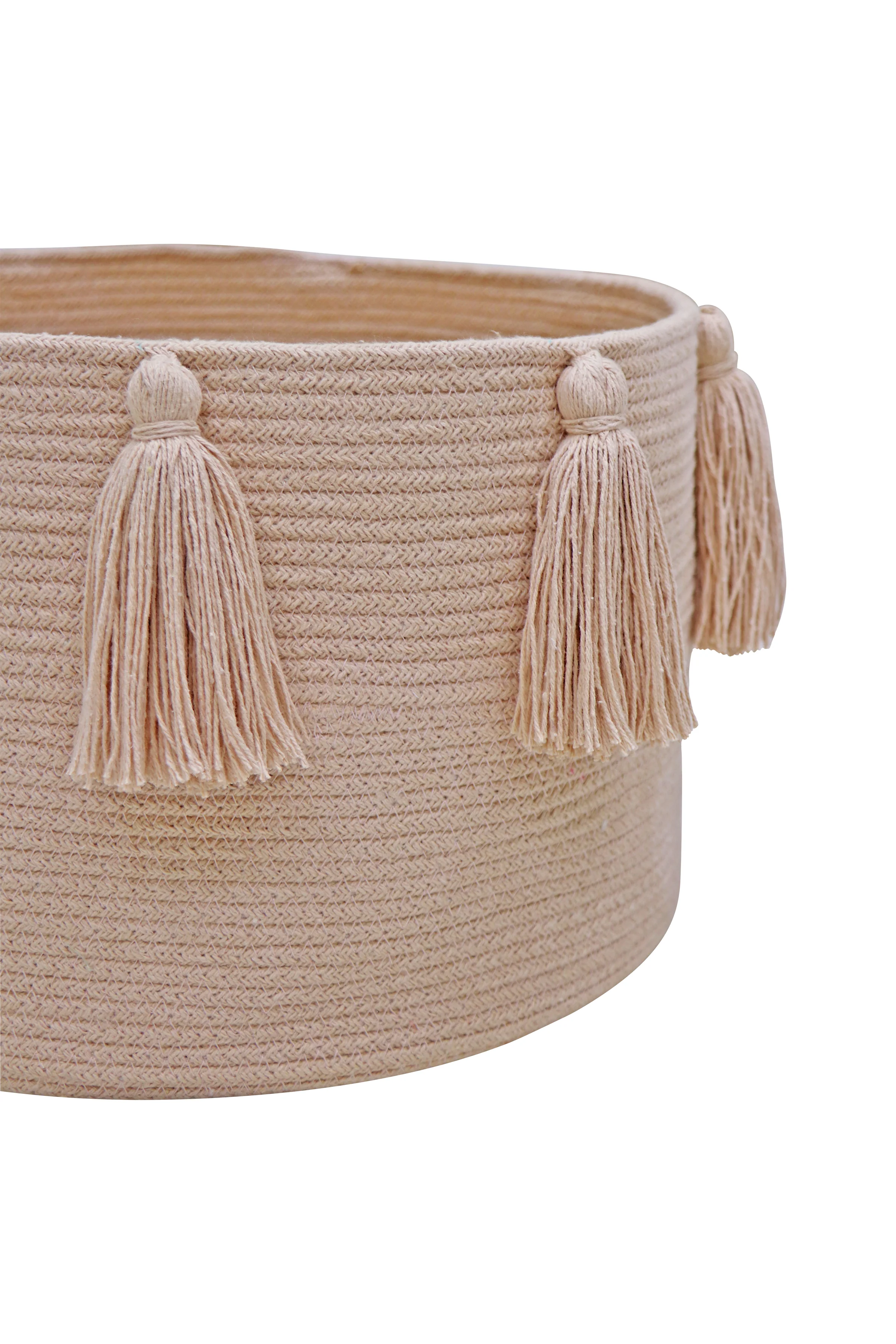 Basket New Tassels Rose - Image 4