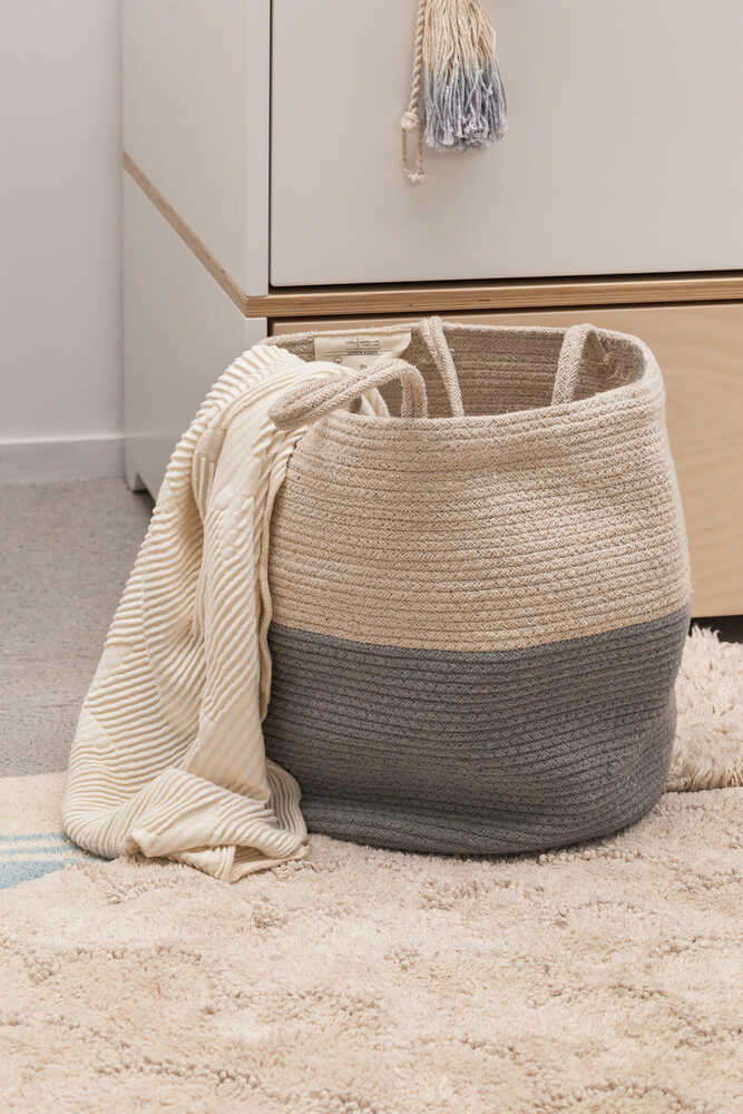 BASKET ZOCO VINTAGE BLUE-NATURAL - Image 4