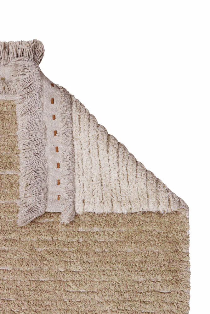REVERSIBLE WASHABLE RUNNER RUG DUETTO SAGE - Image 5