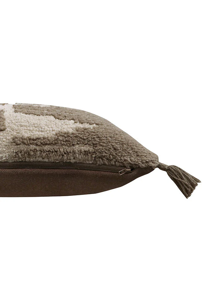 CUSHION ZAGROS BROWN-SEASHELL - Image 7