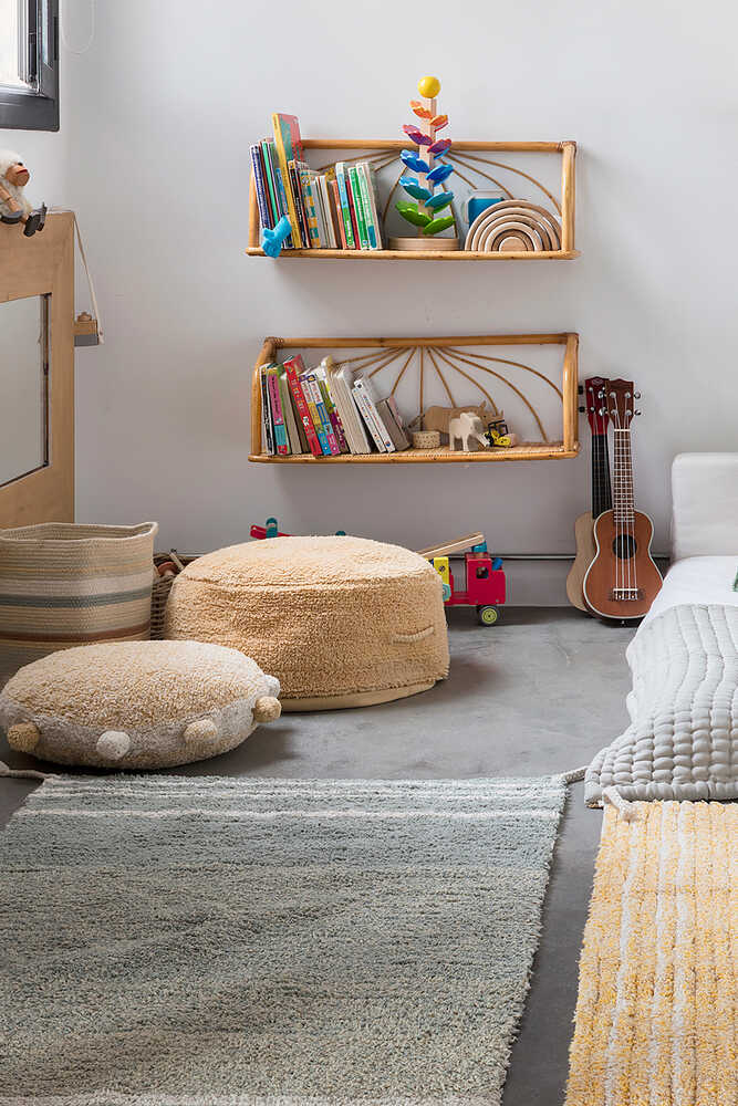 FLOOR CUSHION BUBBLY HONEY - Image 4