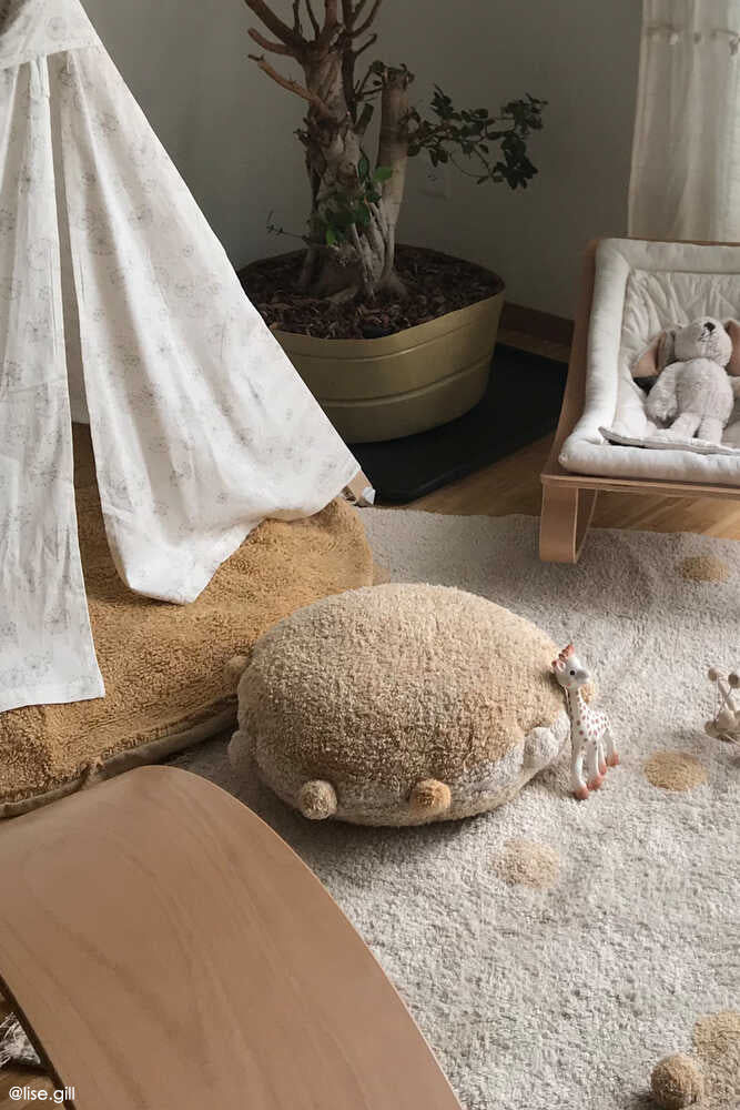 FLOOR CUSHION BUBBLY HONEY - Image 7