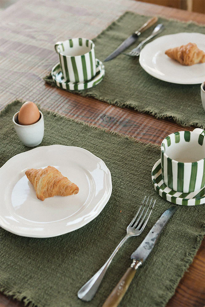 Handloom Placemats Kaki (Set of 2) - Image 5