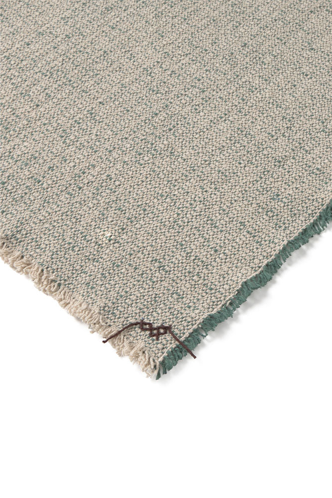 Handloom Placemats Natural and Duck Green (Set of 2) - Image 3