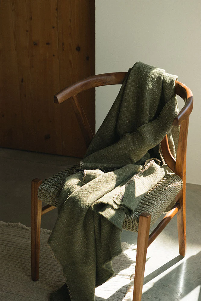 Handloom Plaid Kaki - Image 3