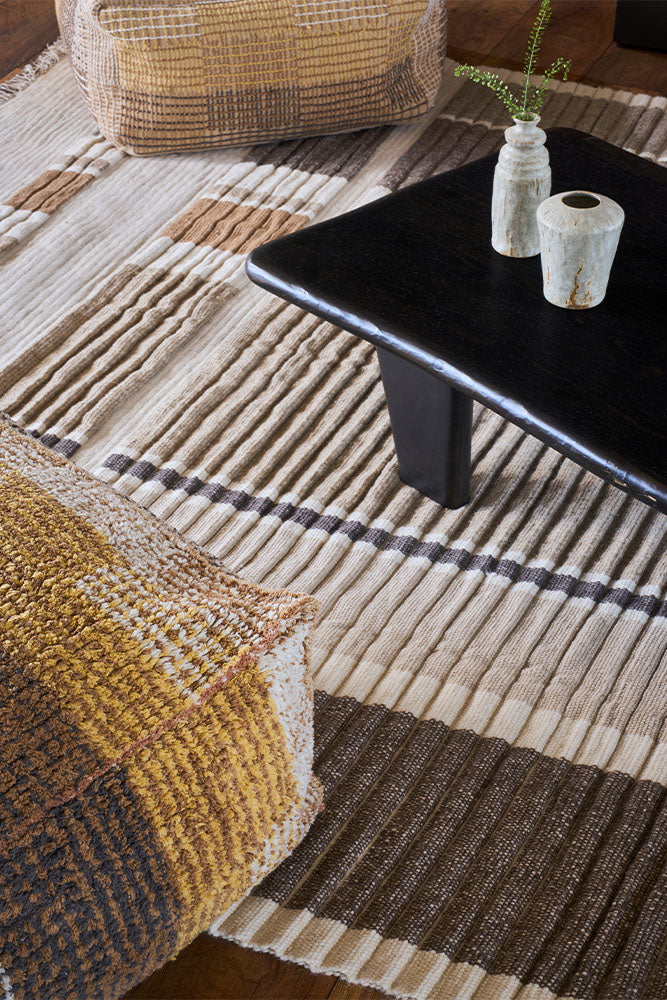 HANDLOOM RUG COLUMNS NATURAL - Image 5