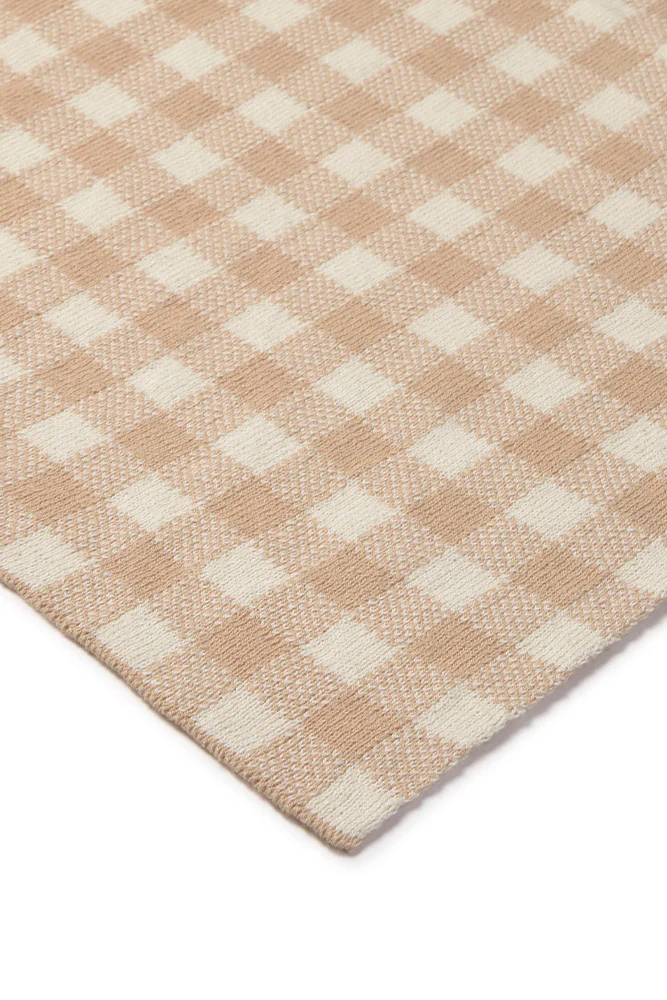 KNITTED BLANKET VICHY ROSE - Image 6