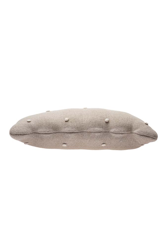KNITTED CUSHION BISCUIT DUNE WHITE - Image 4