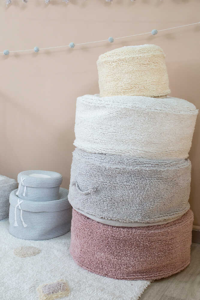 POUF CHILL PEARL GREY - Image 5