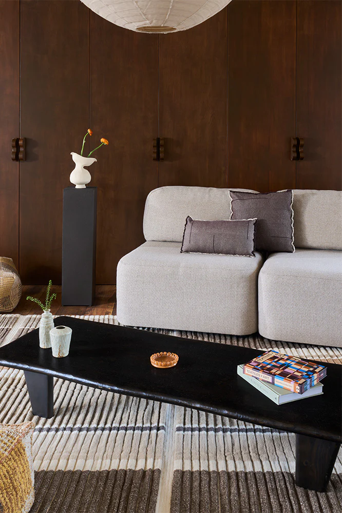 RECTANGULAR CUSHION VERTICAL COFFEBEAN - Image 3