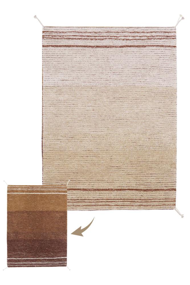REVERSIBLE WASHABLE RUG TWIN TOFFEE - Image 10