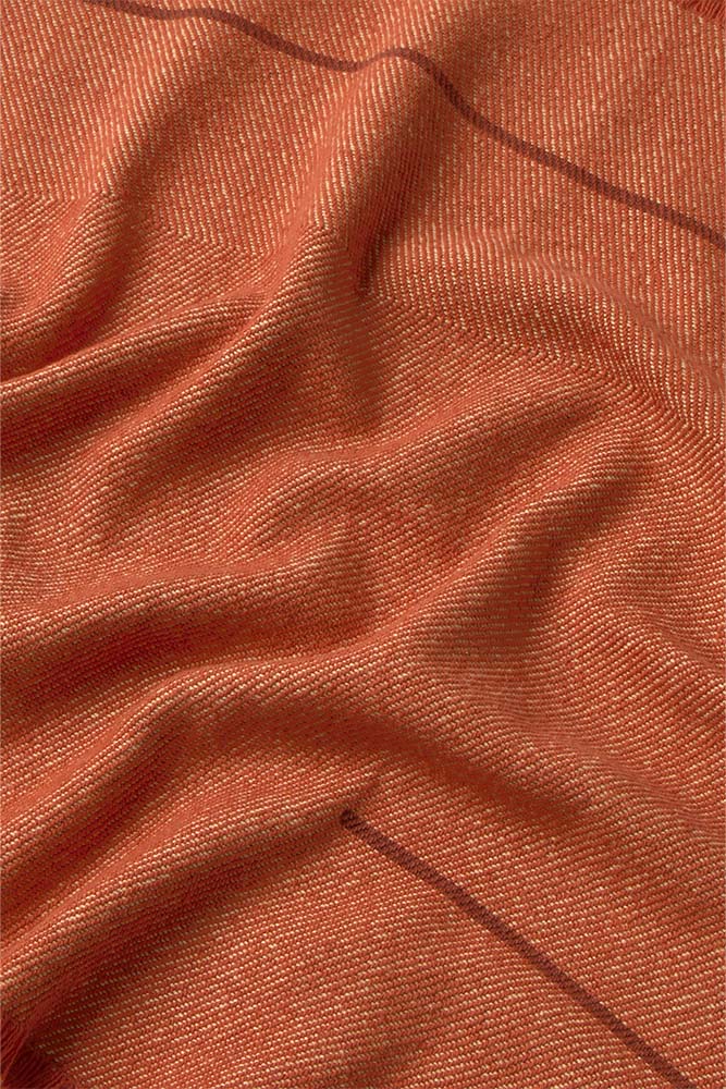 SET OF 4 NAPKINS VERTICAL TERRACOTA - Image 5