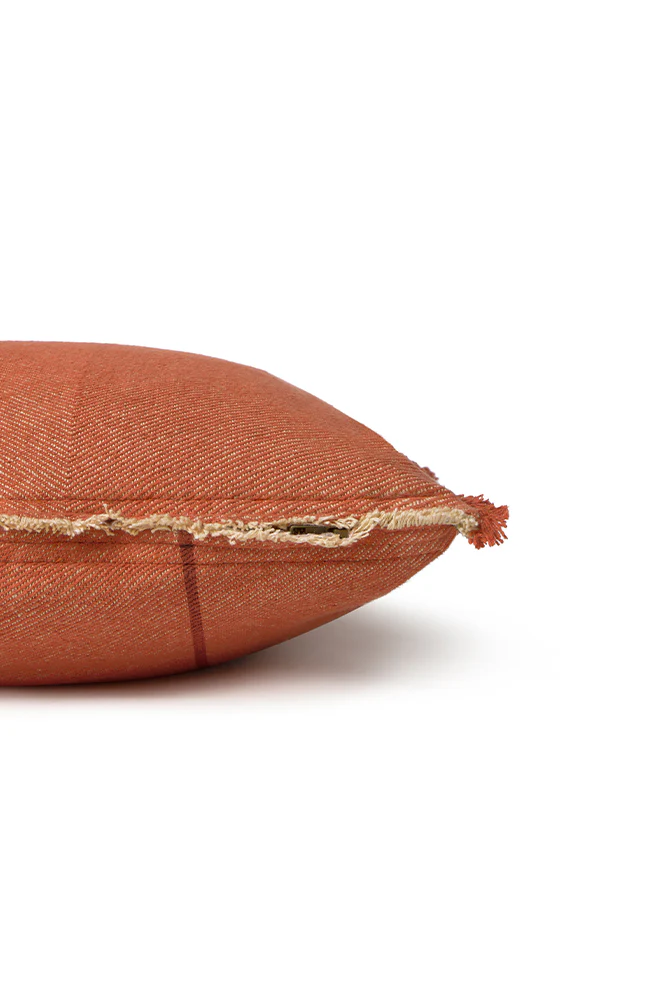 SQUARE CUSHION VERTICAL NEW TERRACOTA - Image 4