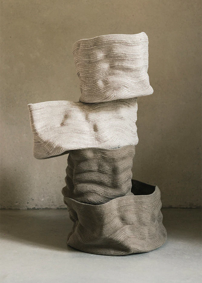 STONEWASHED BASKET TALL NATURAL - Image 2