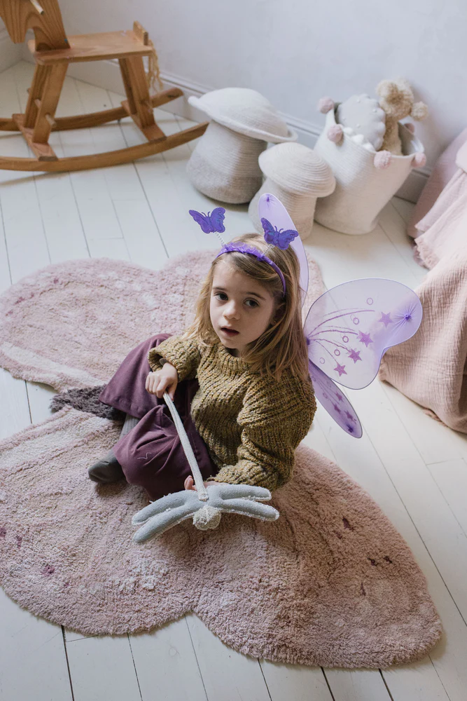 WASHABLE ANIMAL RUG BABY BUTTERFLY - Image 4