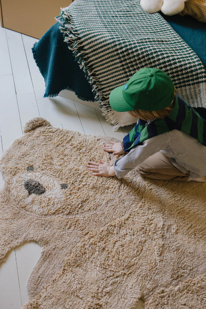 WASHABLE ANIMAL RUG BEAR - Image 4
