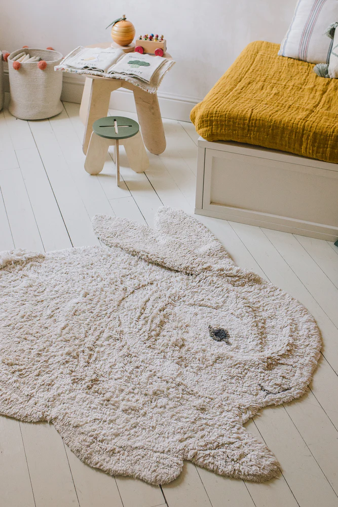 WASHABLE ANIMAL RUG BUNNY - Image 4