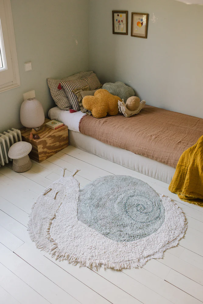 WASHABLE ANIMAL RUG SNAIL - Image 4