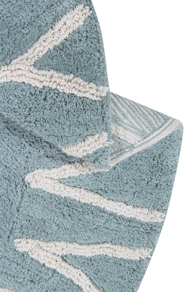 WASHABLE RUG ABC NATURAL VINTAGE BLUE - Image 3