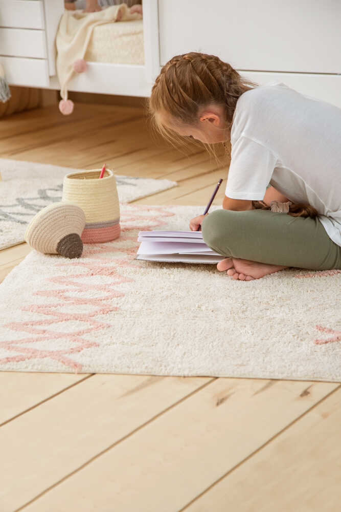 WASHABLE RUG ATLAS NATURAL VINTAGE NUDE - Image 6