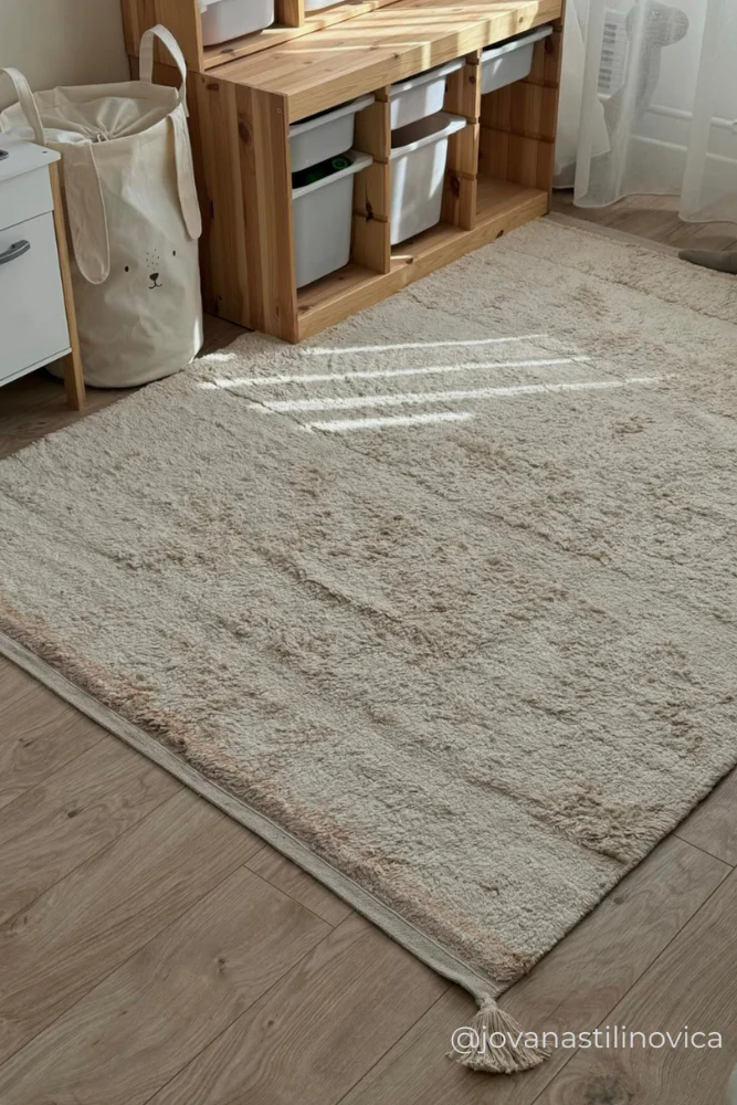 WASHABLE RUG BLOOM NATURAL - Image 12