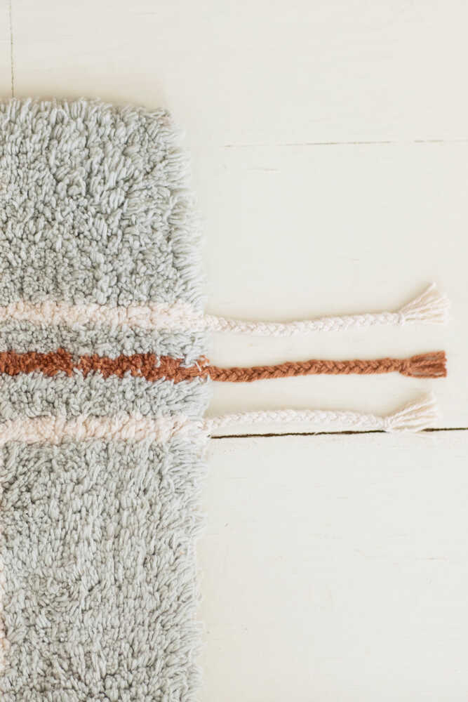 WASHABLE RUG CLOTH BLUE SAGE - Image 4
