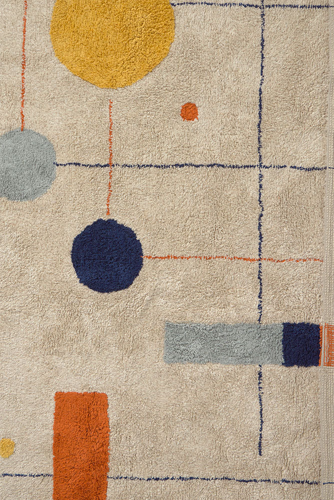 WASHABLE RUG GEOMETRICAL SHAPES - Image 4