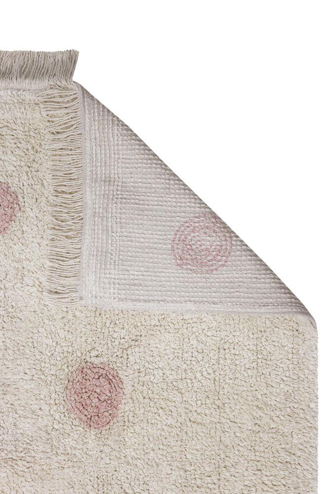 WASHABLE RUG HIPPY DOTS NATURAL - VINTAGE NUDE - Image 5