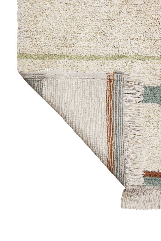 WASHABLE RUG LANES VINTAGE BLUE - Image 9