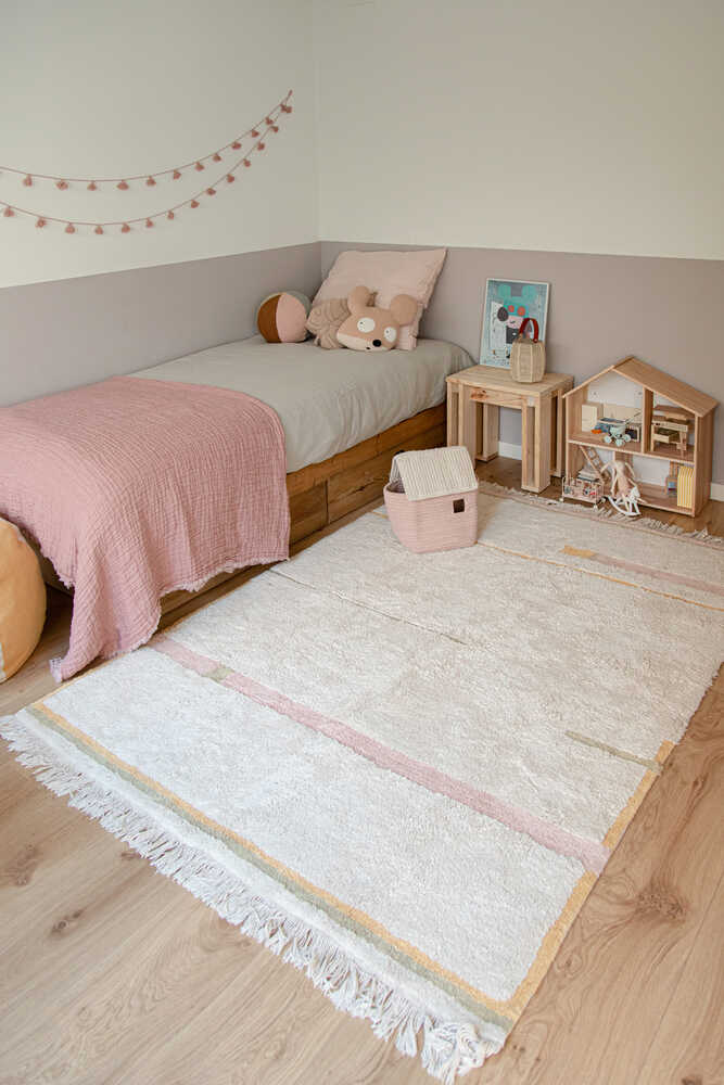 WASHABLE RUG LANES VINTAGE NUDE - Image 3