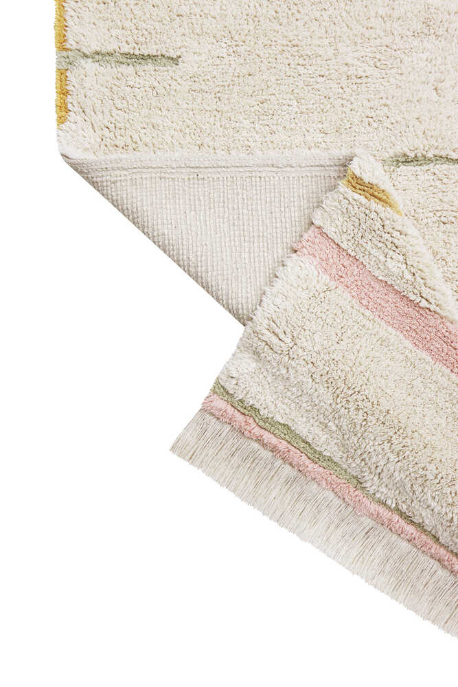 WASHABLE RUG LANES VINTAGE NUDE - Image 8