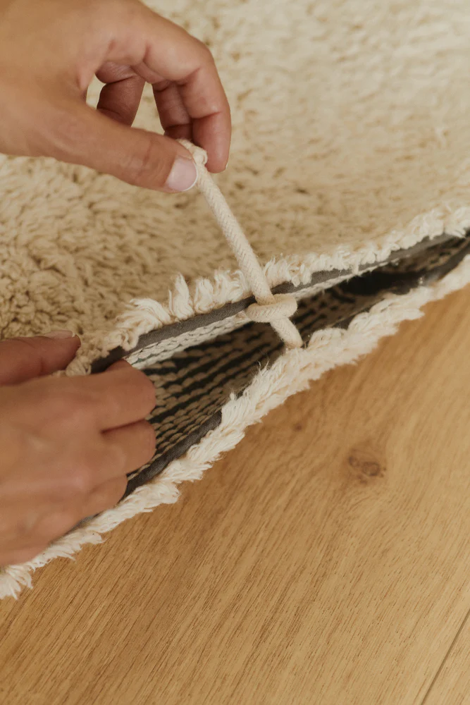 WASHABLE COTTON RUG MOON MULTISHAPE - Image 5