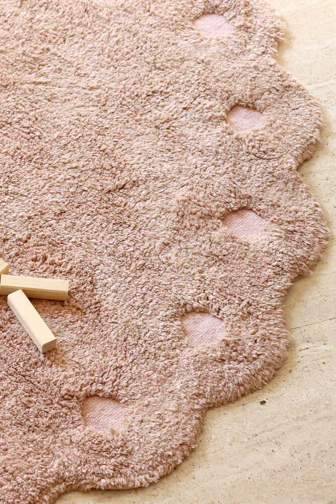 WASHABLE RUG PINE CONE VINTAGE NUDE - Image 3
