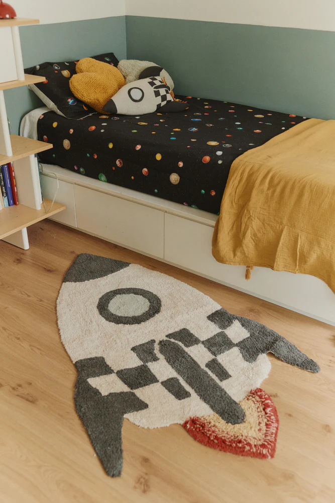 WASHABLE COTTON RUG ROCKET - Image 2