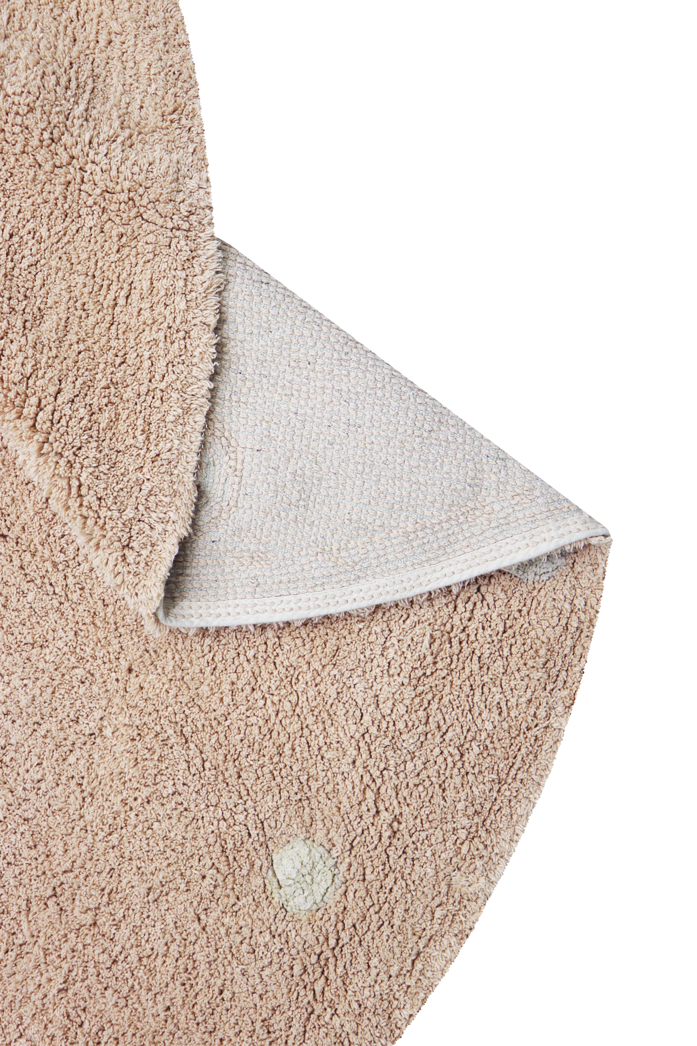 WASHABLE RUG ROUND DOT ROSE - Image 5