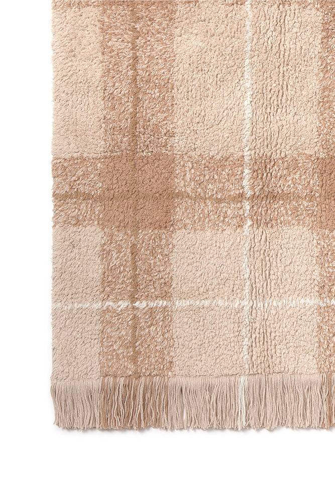 WASHABLE RUG TARTAN ROSE - Image 5