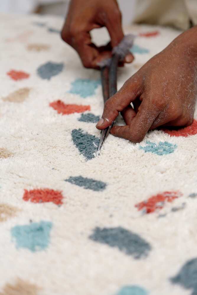 WASHABLE RUG TERRAZZO MARBLE - Image 6