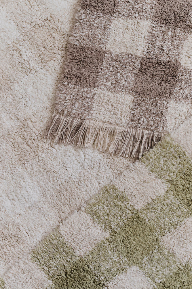 WASHABLE RUG VICHY IVORY  - Image 3