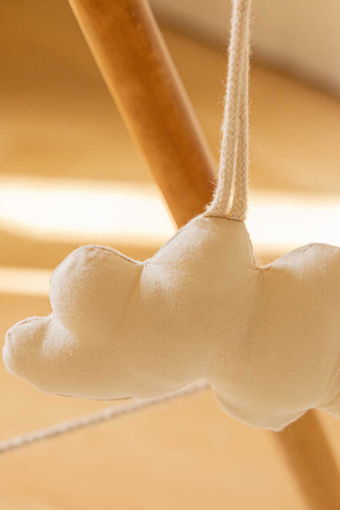 SET OF 3 RATTLE TOY SENSORIAL HANGERS WORLD - Image 3