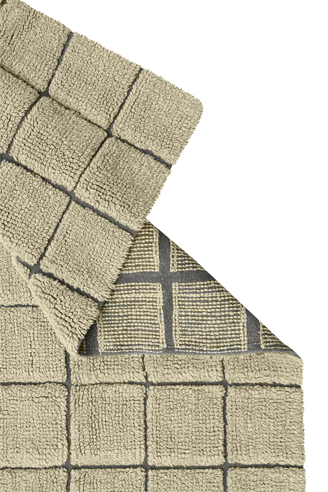 WOOL RUG MOSAIC MOSS - Image 5