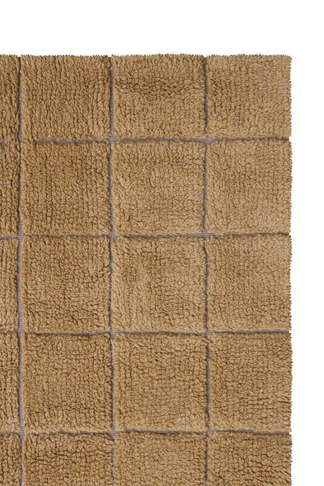 WOOL RUG MOSAIC OCHRE - Image 6