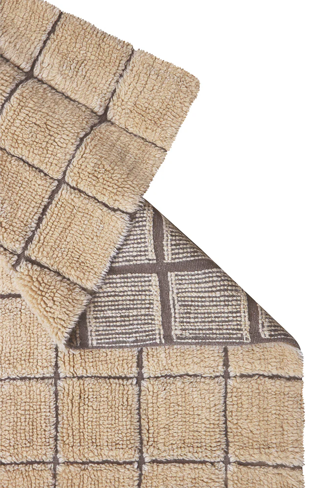 WOOL RUNNER RUG MOSAIC AMBER - Image 6