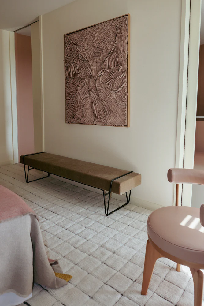 WOOL RUNNER RUG MOSAIC NATURAL - Image 2