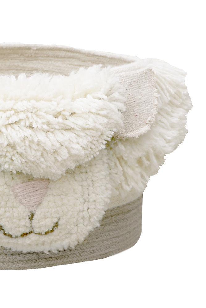 WOOL BASKET PINK NOSE SHEEP - Image 9