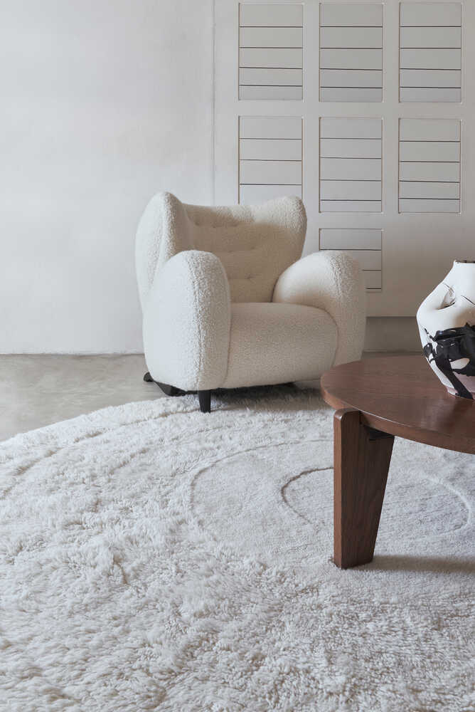 WOOLABLE RUG ARCTIC CIRCLE - SHEEP WHITE - Image 5