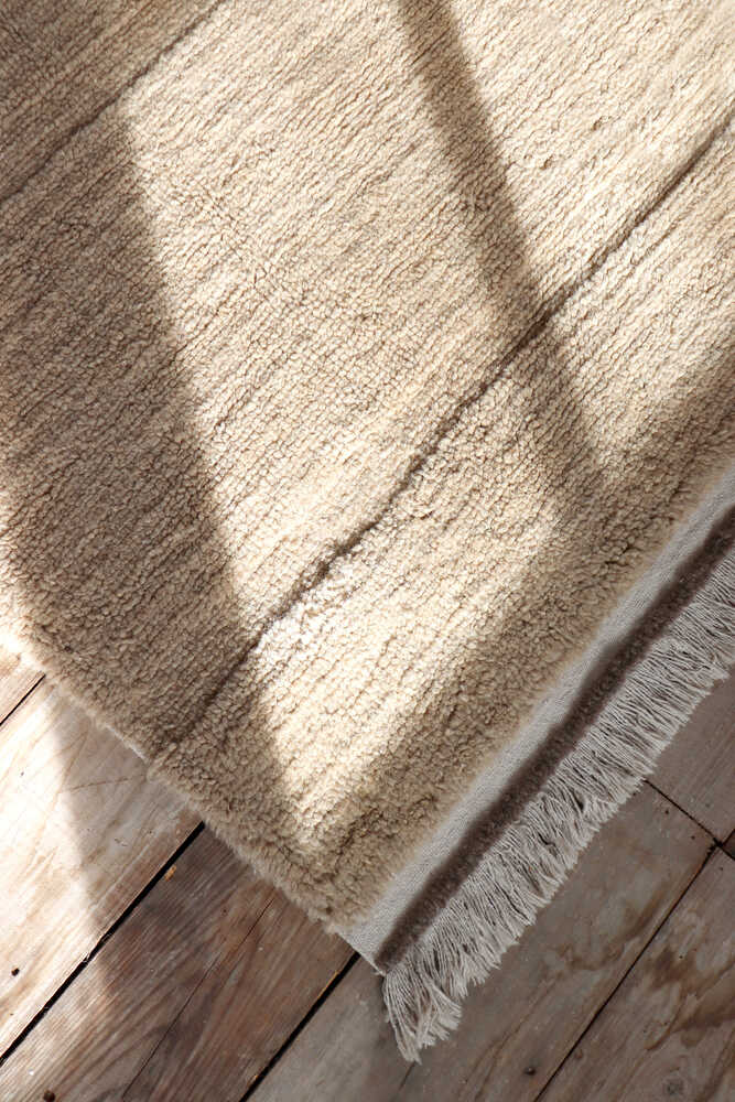 WOOLABLE RUG STEPPE - SHEEP BEIGE - Image 6