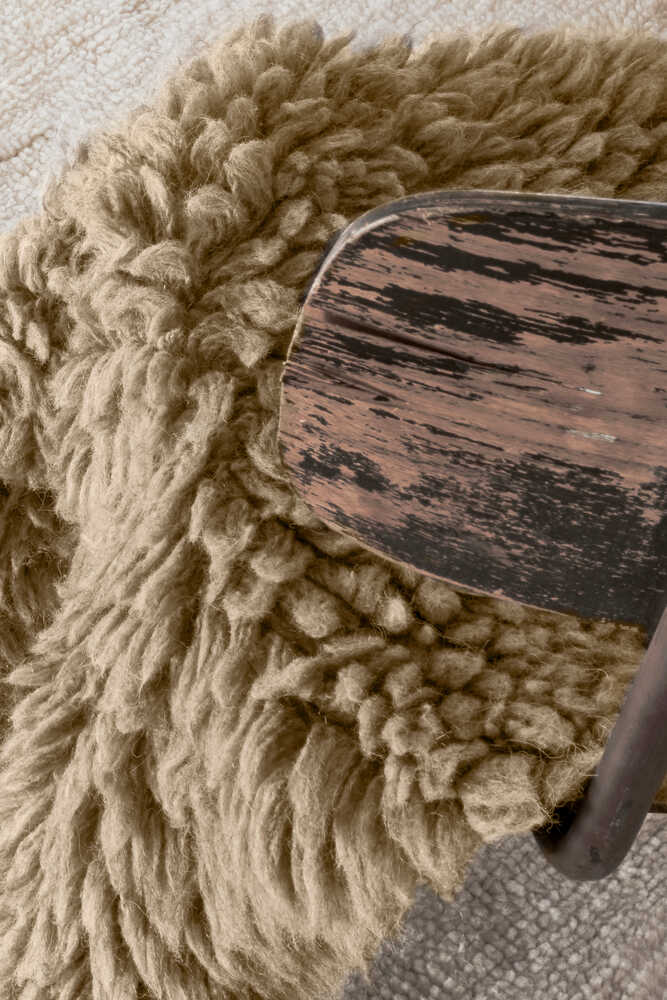 WOOLABLE RUG WOOLLY - SHEEP BEIGE - Image 4
